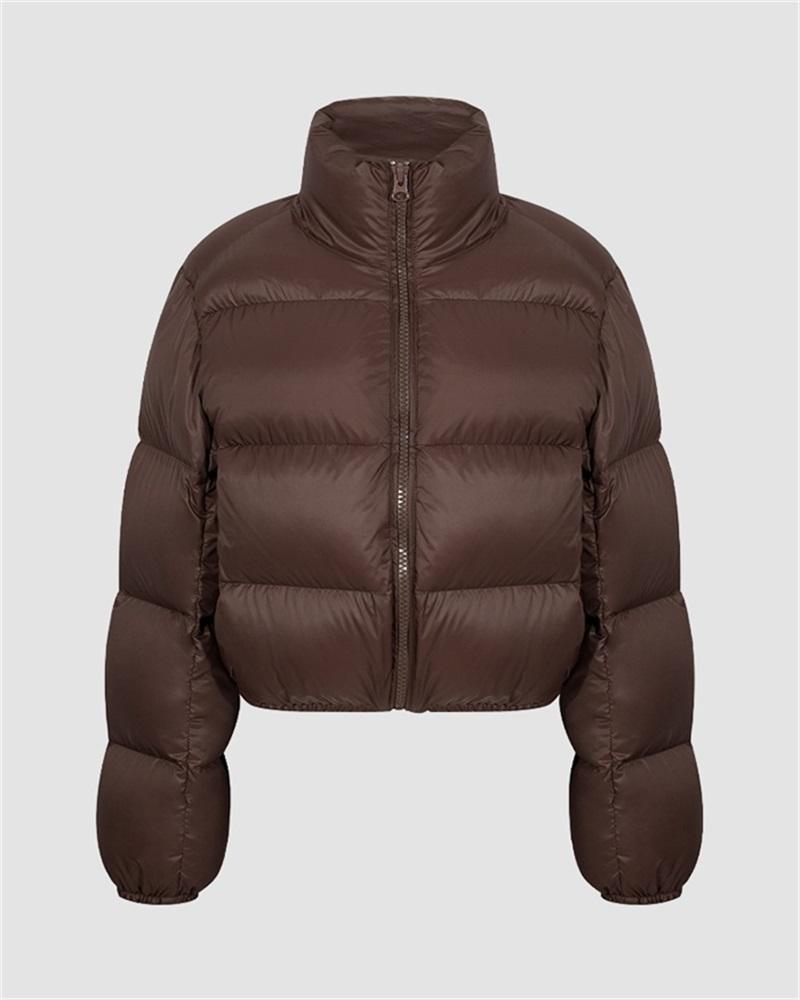 Turtleneck Fluffy Jacket