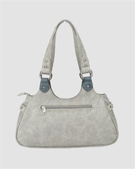 Creamy Denim Handbag