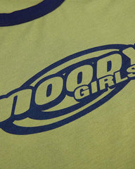 Moody Girls Raglan Baby T-Shirt