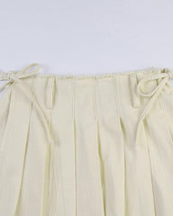 Cirmore Micro Mini Denim Skirt