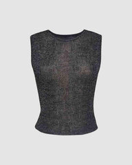 Fortuna Moon Mesh Top