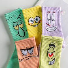 Lovely Cotton Smile Socks 5-Pair Pack