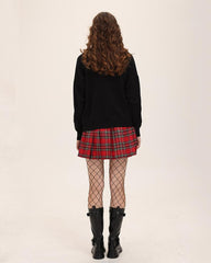 Kindred Tartan Pleated Skirt