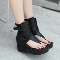 Women's Wedge Shoes Summer Platform Open Toe Gladiator Sandals