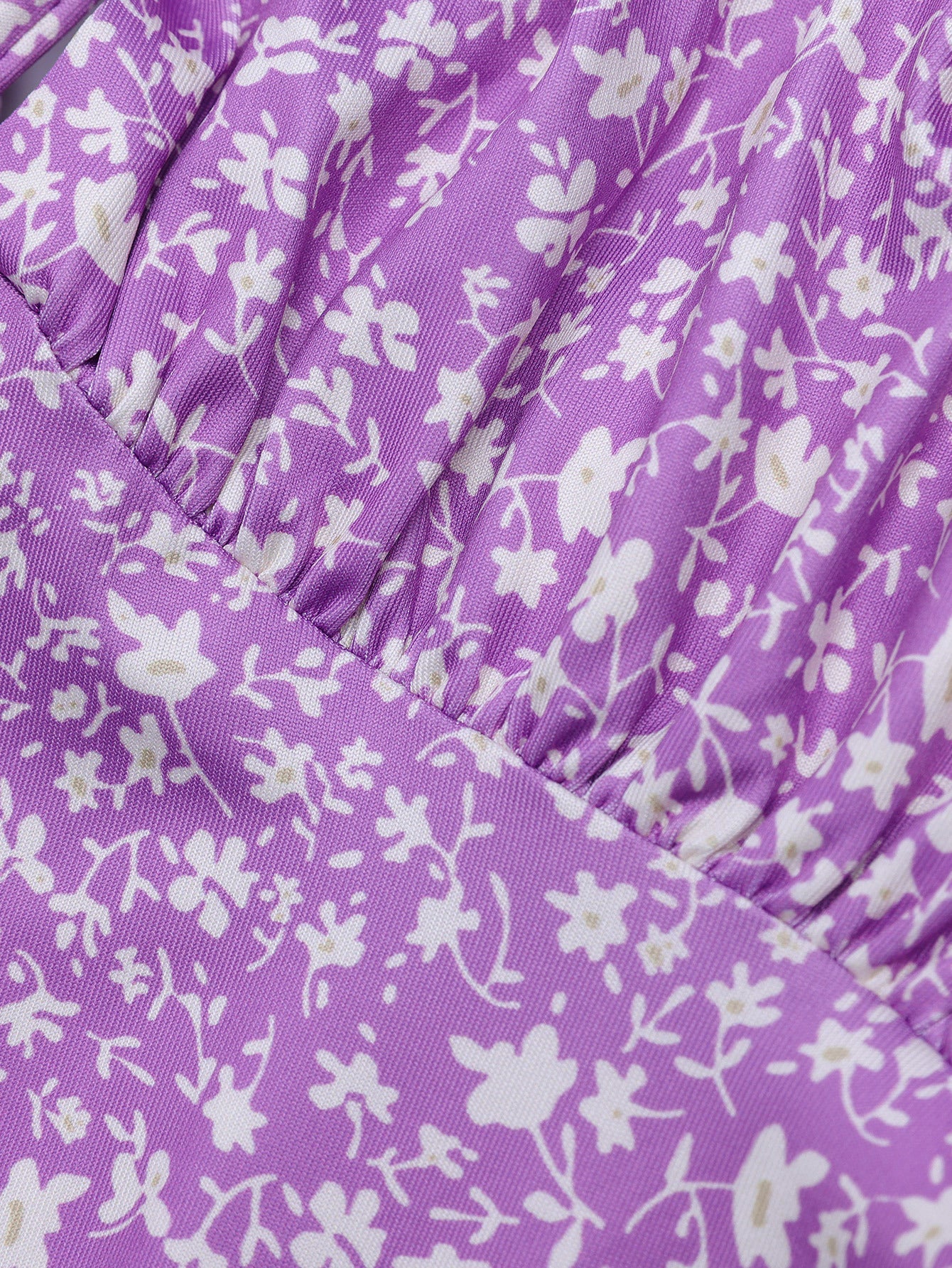 Valentina Floral Ruched Maxi Dress