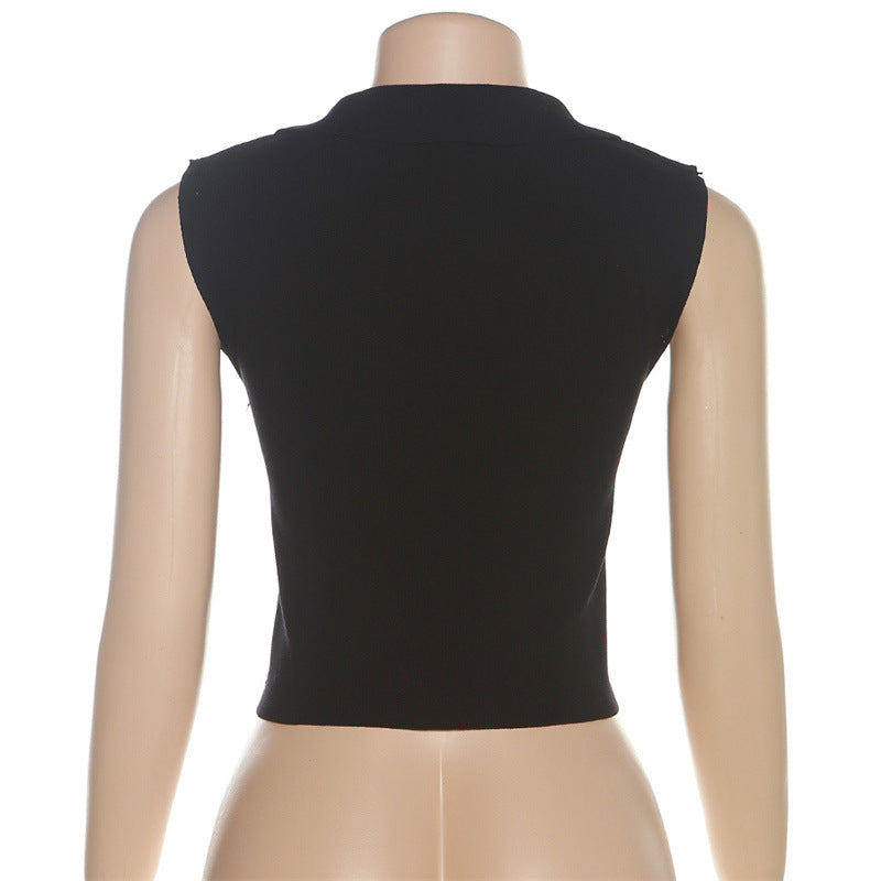 Nova Leaf Cutout Top