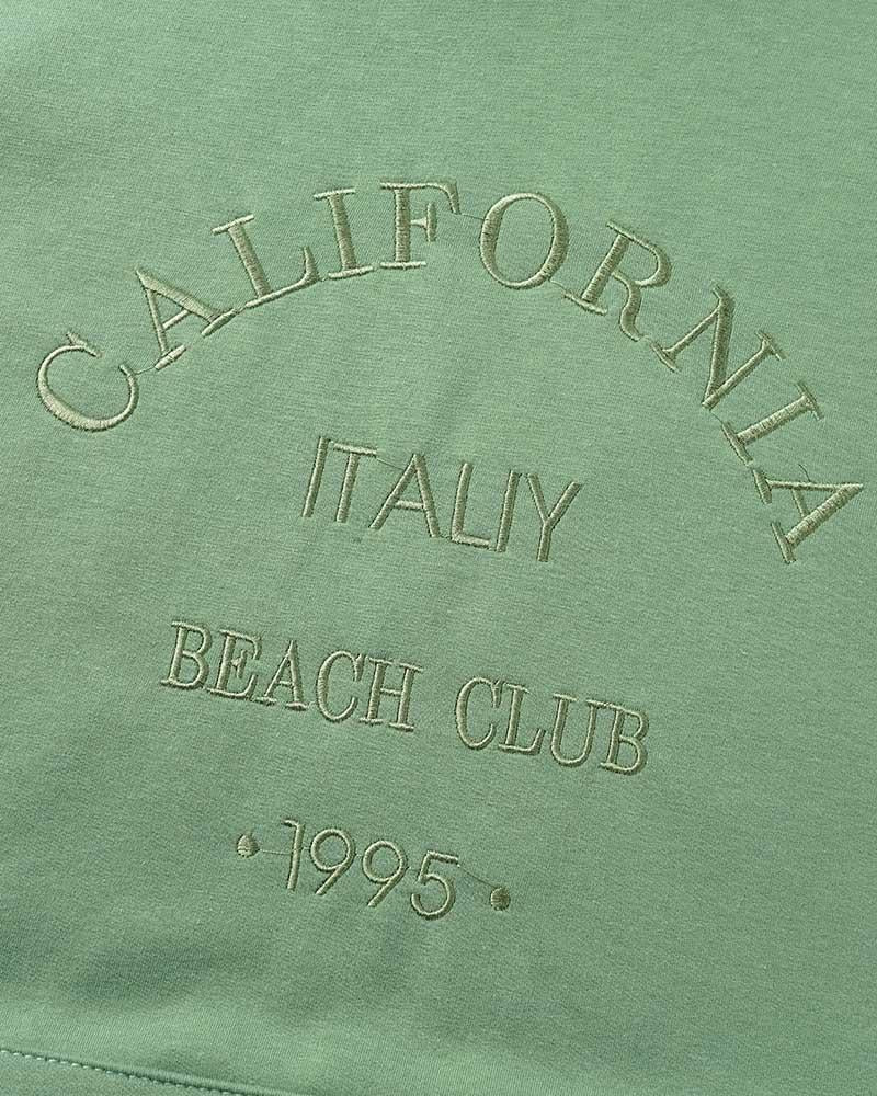 Embroidered Letter Oversized Hoodie