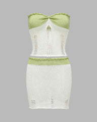 Greenfield Crochet Coord Set
