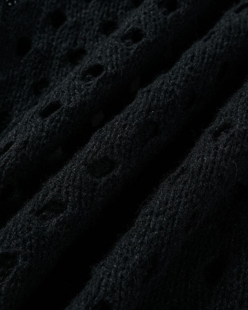 Floretro Rainbow Eyelet Sweater