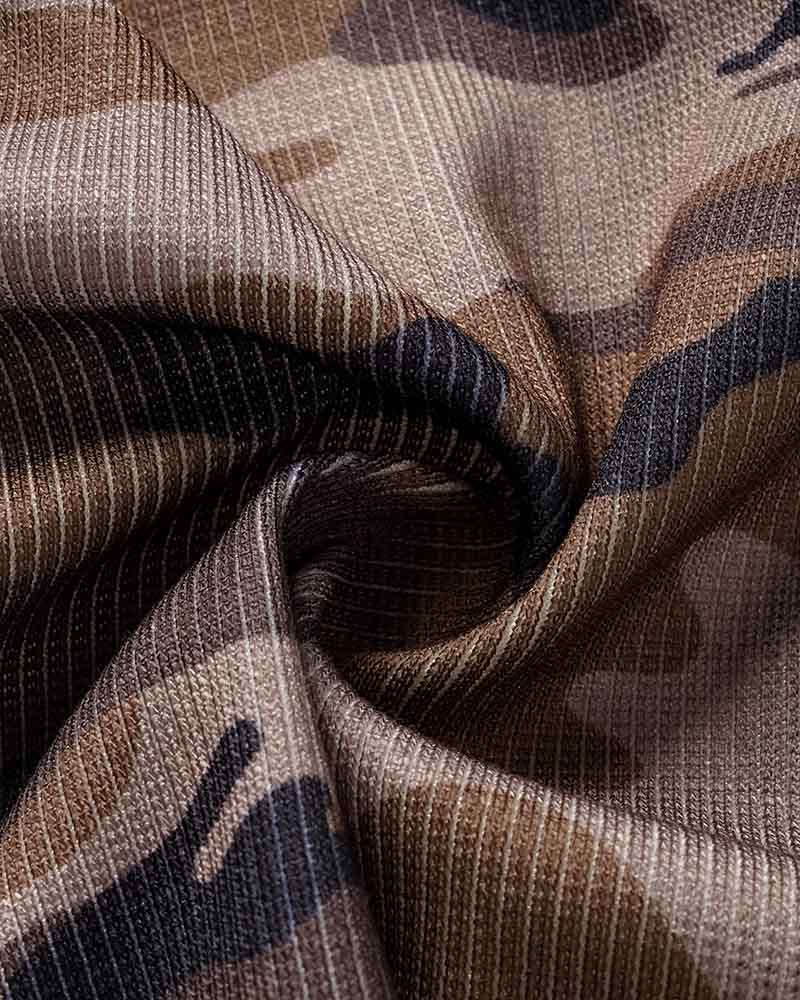 Wilderness Beck Camo Cropped Hoodie