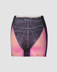 Calypise Denim Skirt