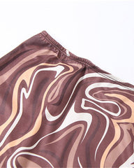 Muddy Pools Watermarbled Skirt