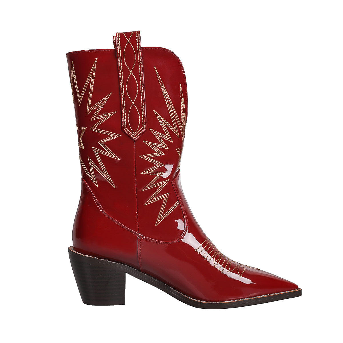 Women's Western Cowboy Embroidered Short Boots