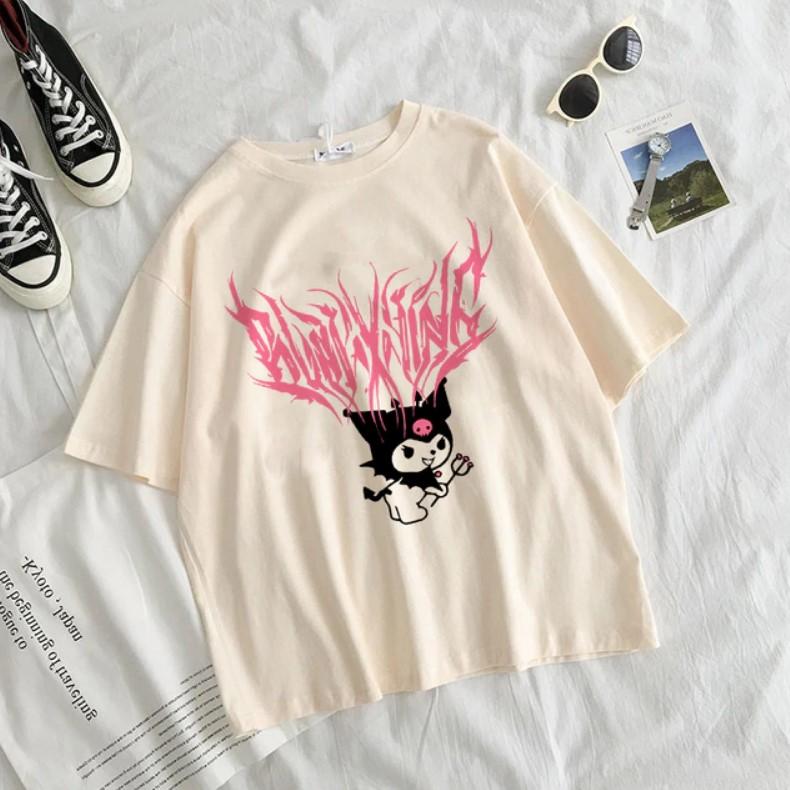 Harajuku Gothic Kuromi T-shirt