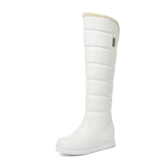 Snow Boots Winter Knee High Plush Lined Shoes