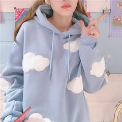 Cute Kawaii Cloud Sky Hoodie