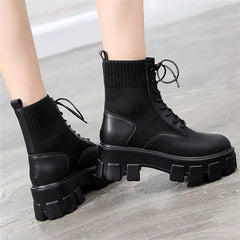 Glamour Step Winter Chunky Boots