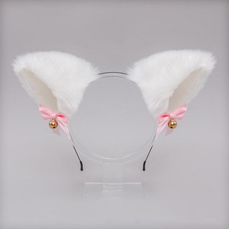 Cute Luxurious Neko Bell Ear Headband