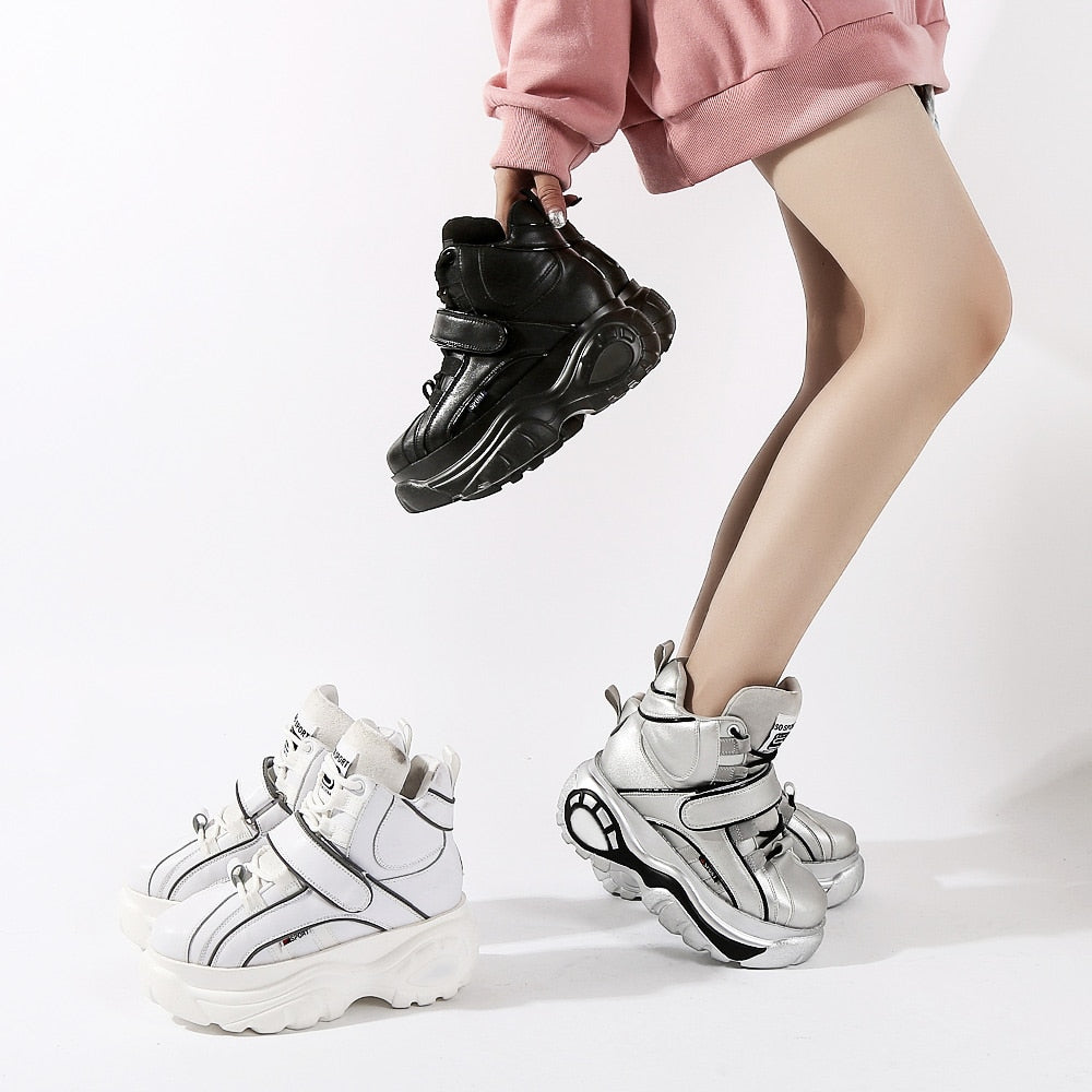 Platform Cyber Babydoll Chunky Sneakers