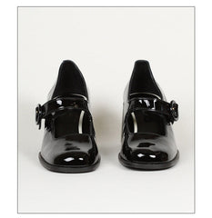 Zapatos Mary Jane de mujer de piel auténtica