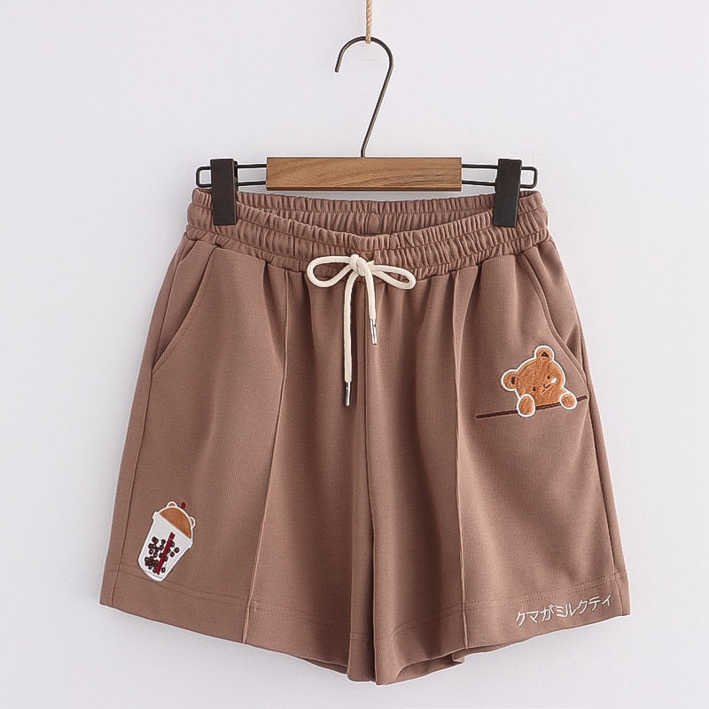 Cute Kawaii Bear Shorts