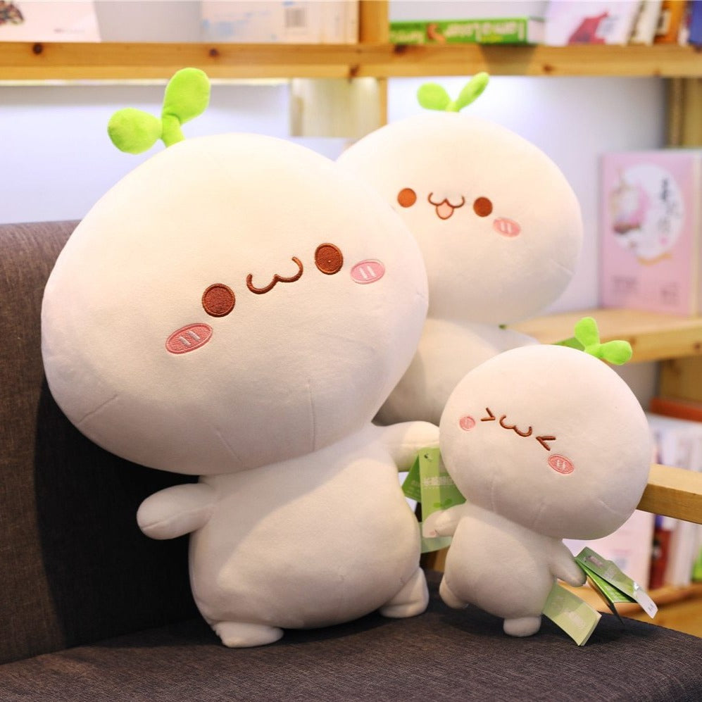 Kawaii Seedling Plushie Soft Emoticons