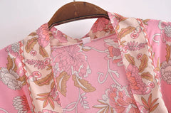 Meiko Floral Kimono Robe