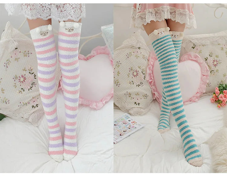 Japanese Animal High Socks