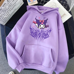 Kuromi Gothic Style Hoodie