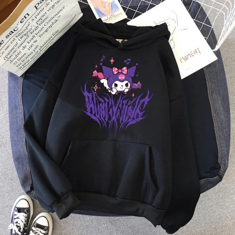 Kuromi Gothic Style Hoodie