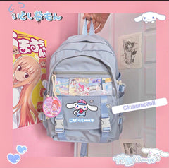 Cinnamoroll My Melody Kuromi Inspired Backpack