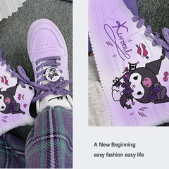 Cute Kawaii Kulomi High-top Comfortable Sneakers