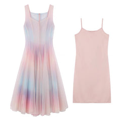 Hawaii Pretty Rainbow Gradient Dress