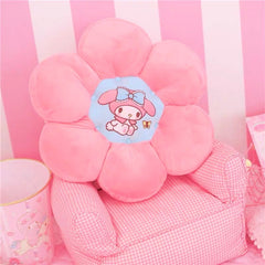 Kawaii Flowers Cushion & Backrest Pillow