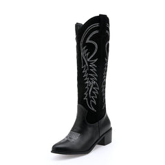 Knee High Western Cowboy Boots