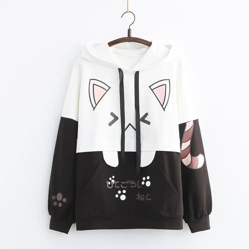 Harajuku Neko Hoodie