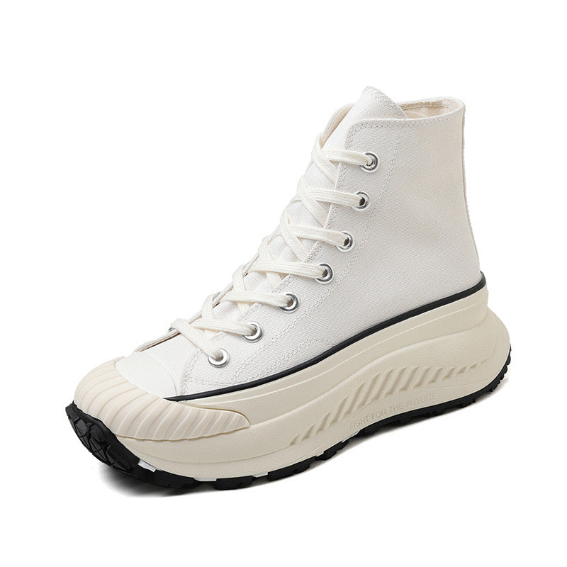 Platform Walking Daily Canvas Sneakers Shoes