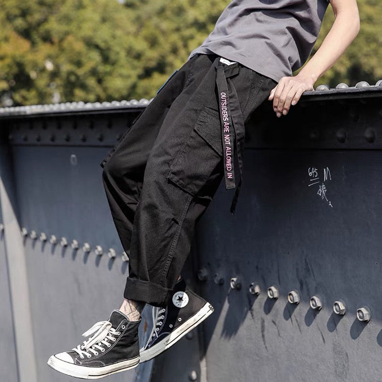 Mens Harajuku Pants Streetwear