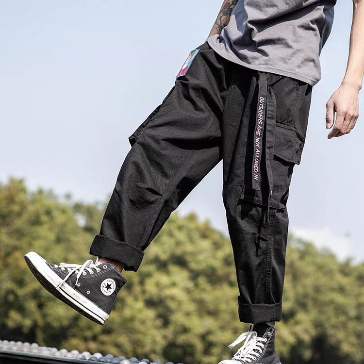 Mens Harajuku Pants Streetwear