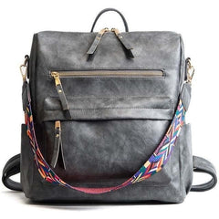 Leather Backpack Multifunction Travel Bags