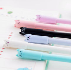 6Pcs Momo Cat Gel Ink Pen