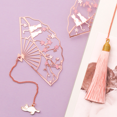 Cute Neko Pendant Bookmark