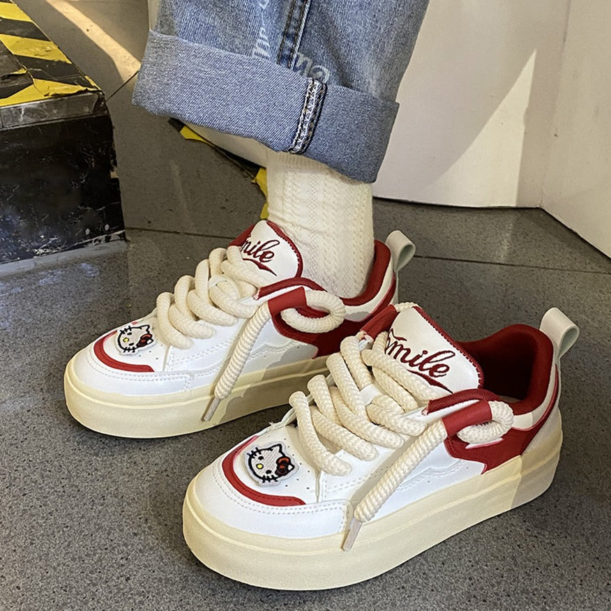 Cute Harajuku Platform Sneakers