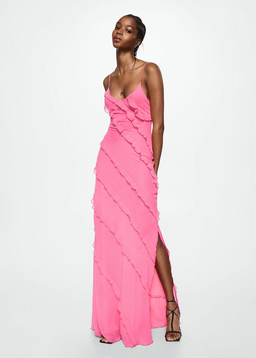 Flaming Maxi Dress