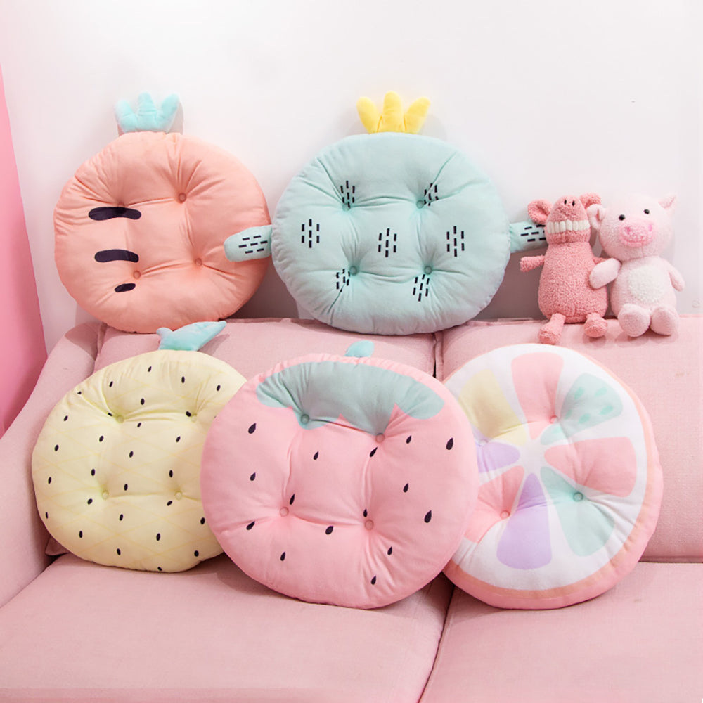 Kawaii Fruits Chair Pads