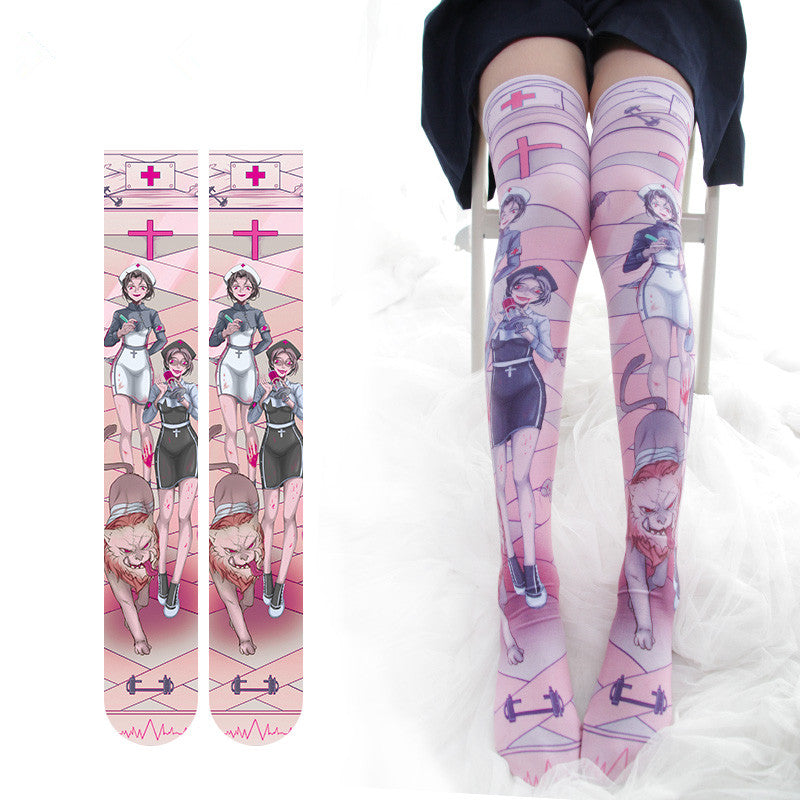 Aesthetics Anime Cos Socks