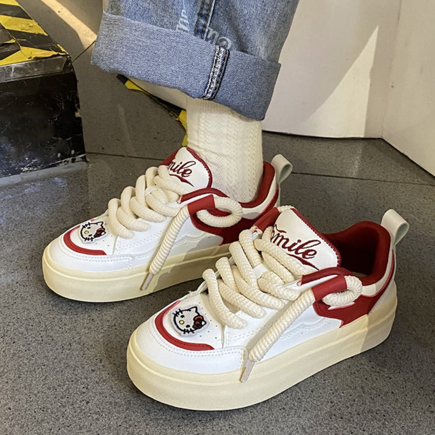 Cute Harajuku Platform Sneakers