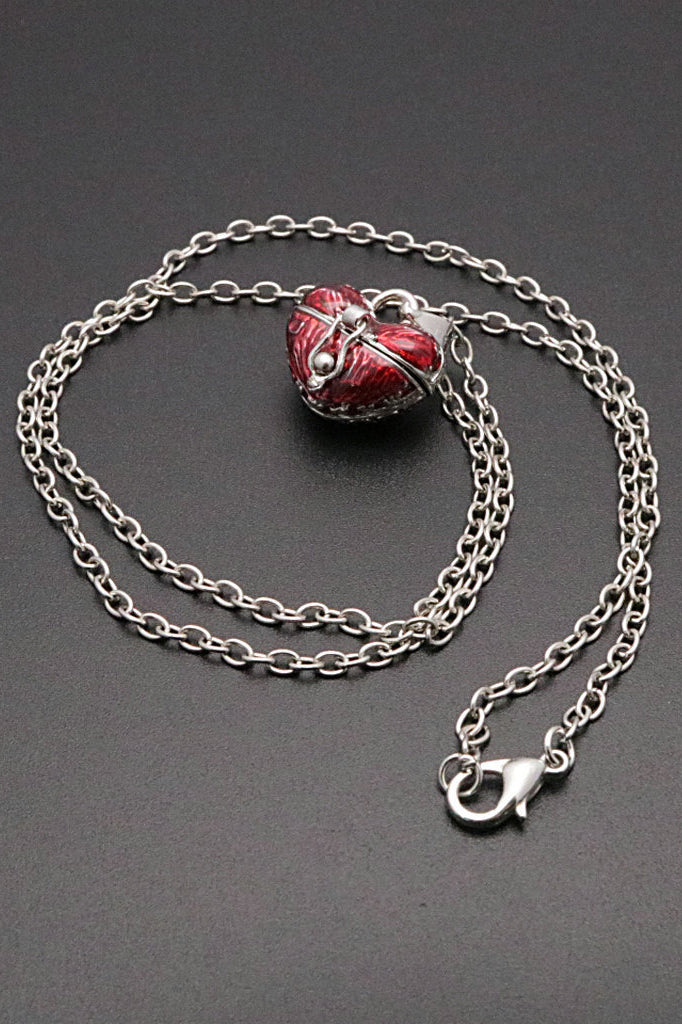 Heart Locket Chain Necklace