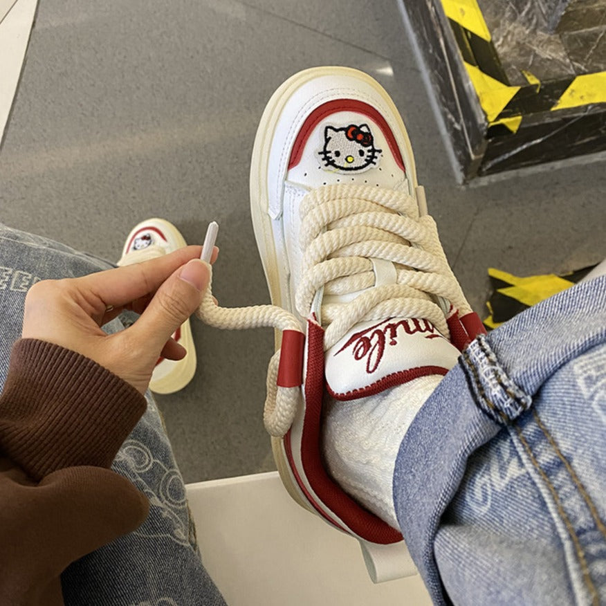 Cute Harajuku Platform Sneakers