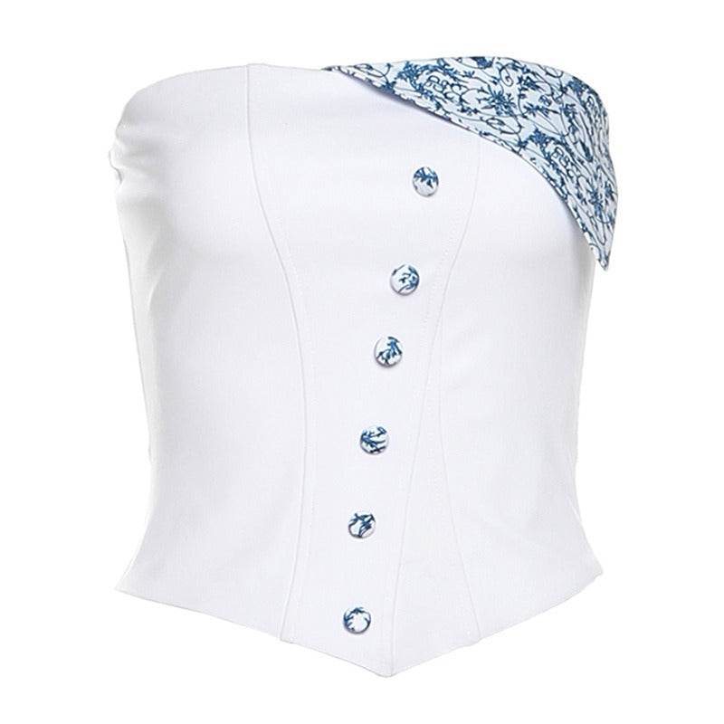 Slim Fit Backless Tank Top